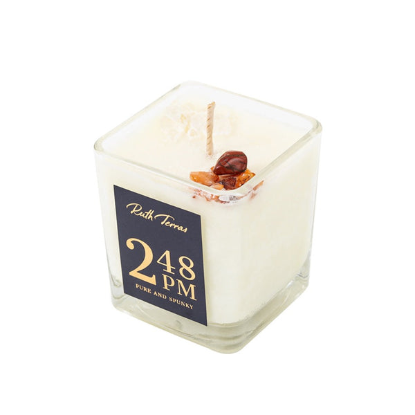 2.48 PM Pure and Spunky candle