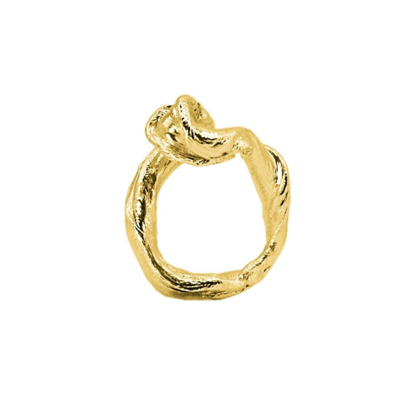 Fotosintez gilded ring "Liana"