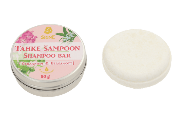 Shampoo Bar Geranium & Bergamot