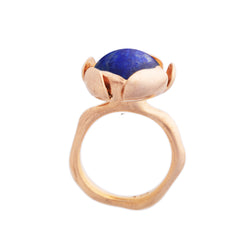 Blossom Ring "Lapis Lazuli" Large