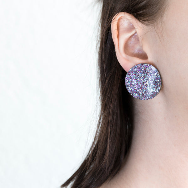 EcoSOHO Earrings "Blueberry" XS
