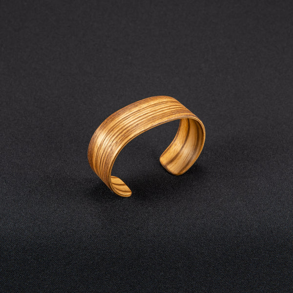 Oval Bracelet "Zebrano"