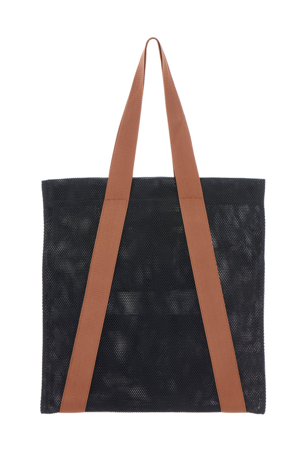 Carrier Bag "HANNA" with Brown Straps