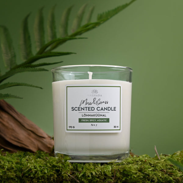 MOSS&GRASS SCENTED CANDLE