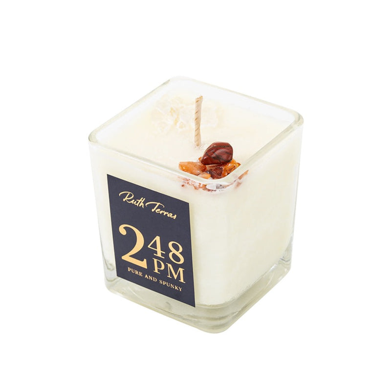 2.48 PM Pure and Spunky candle