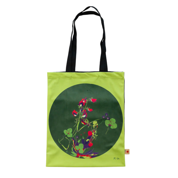 M. LEIS FLOWERS LXII (1977) TOTE BAG