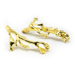 Gold earrings "Mossi" - Ehestu's Special Edition