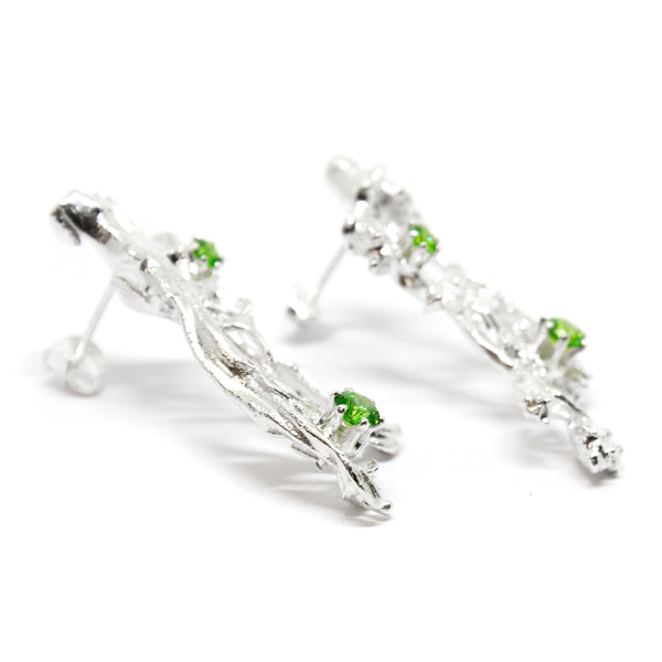 Earrings "Mossi" M with Cubic Zirconia