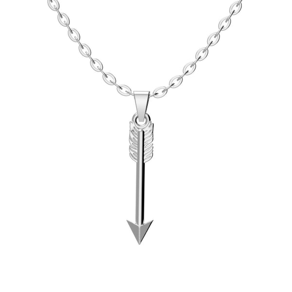 Light Arrow Silver Pendant