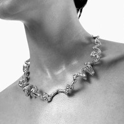 New Species Silver Genesis Choker