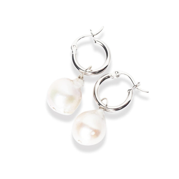 Earrings Circle of Coco Pearl