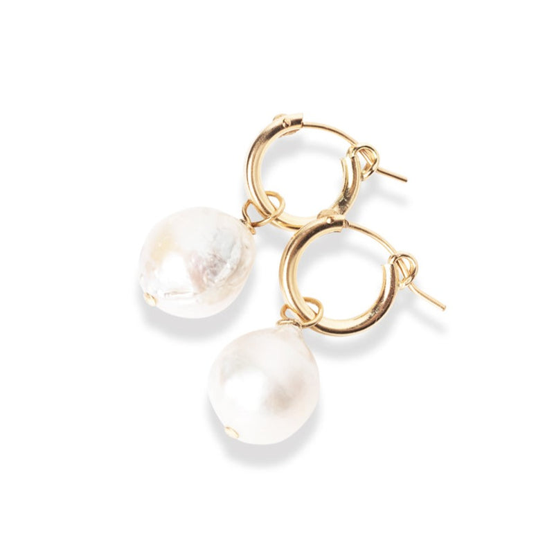 Earrings Circle of Coco Pearl