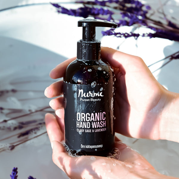Organic Hand Wash Clary Sage & Lavender