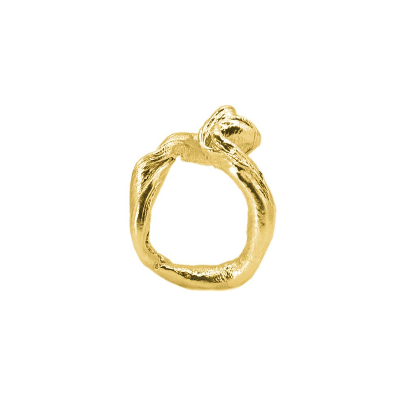 Fotosintez gilded ring "Liana"