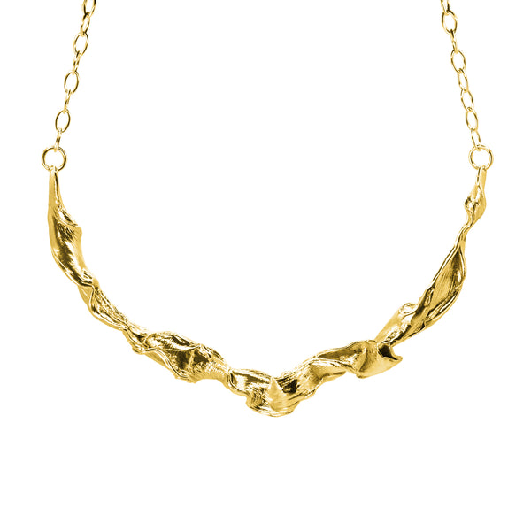 Fotosintez gilded choker "Wilting"