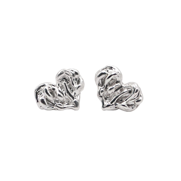 Stud earrings "Your Heart Skips"