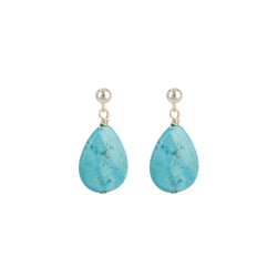 Earrings "Drops of Jupiter" Turquoise