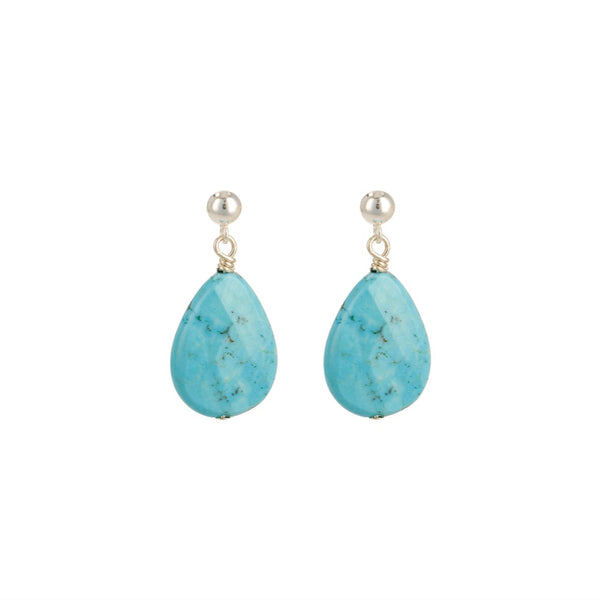 Earrings "Drops of Jupiter" Turquoise