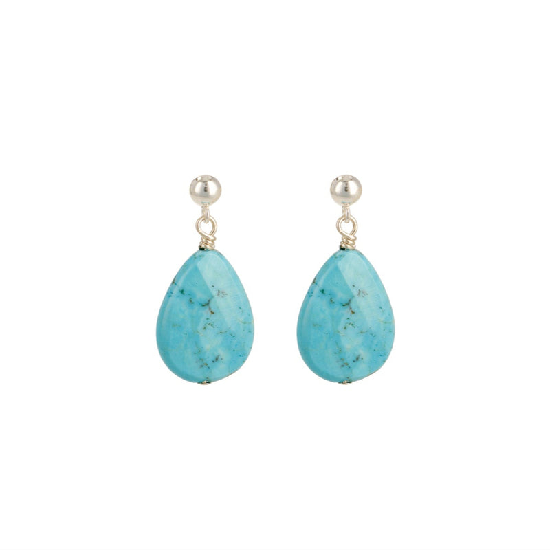 Earrings "Drops of Jupiter" Turquoise