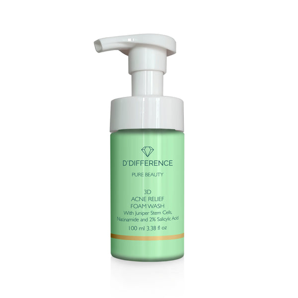 3D ACNE RELIEF FOAM WASH NÄOPUHASTUSVAHT PROBLEEMSELE NAHALE
