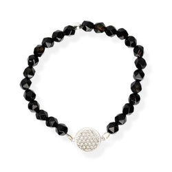 Bracelet "Flower Of Life S" Onyx