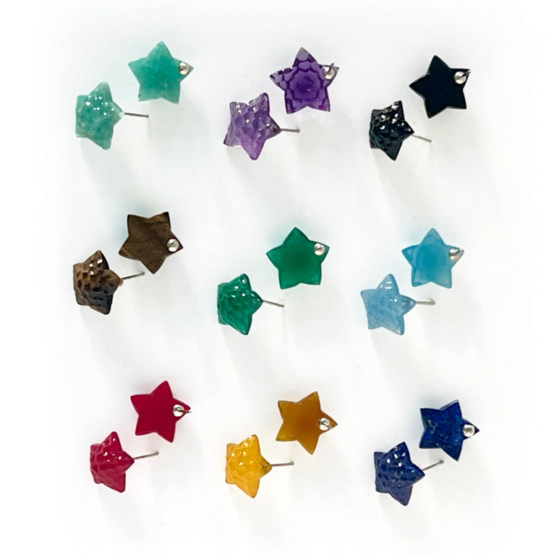 Little Mermaid "Tiger Mermaid Star earrings"