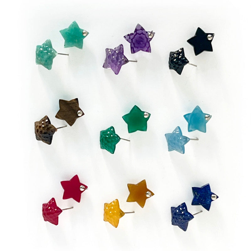 Little Mermaid "Mint Mermaid Star earrings"