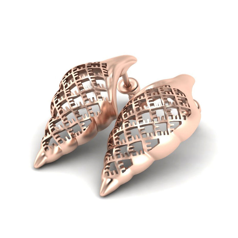 3D Shell Earrings SPIRA