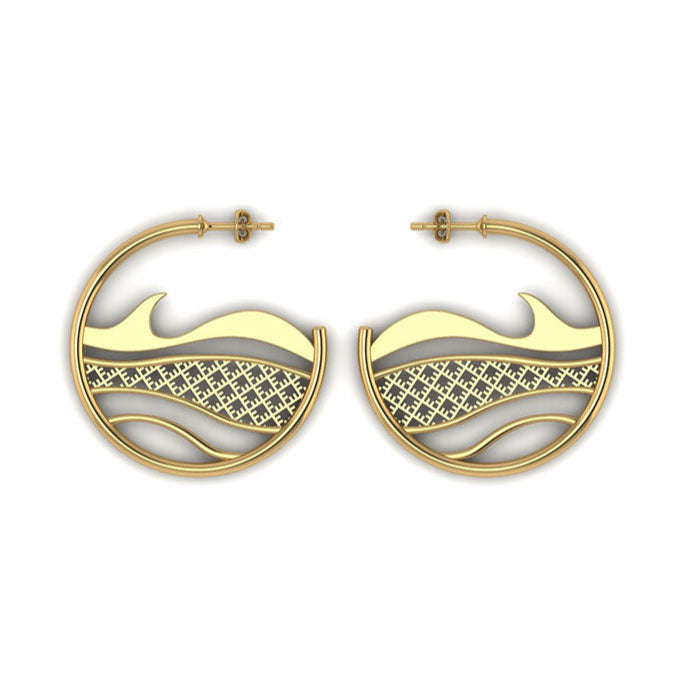 Earrings SEAWAVES