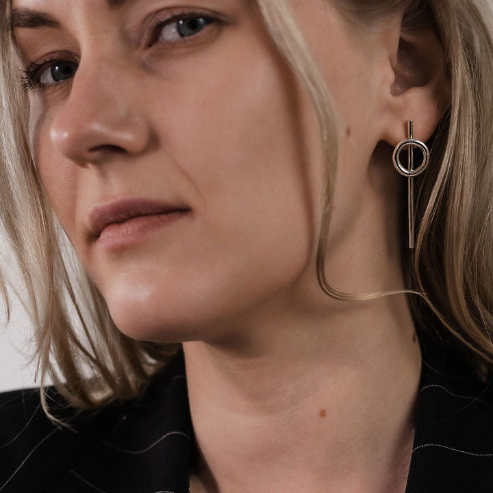 Earrings "Korrapäratu. Asümmeetria"