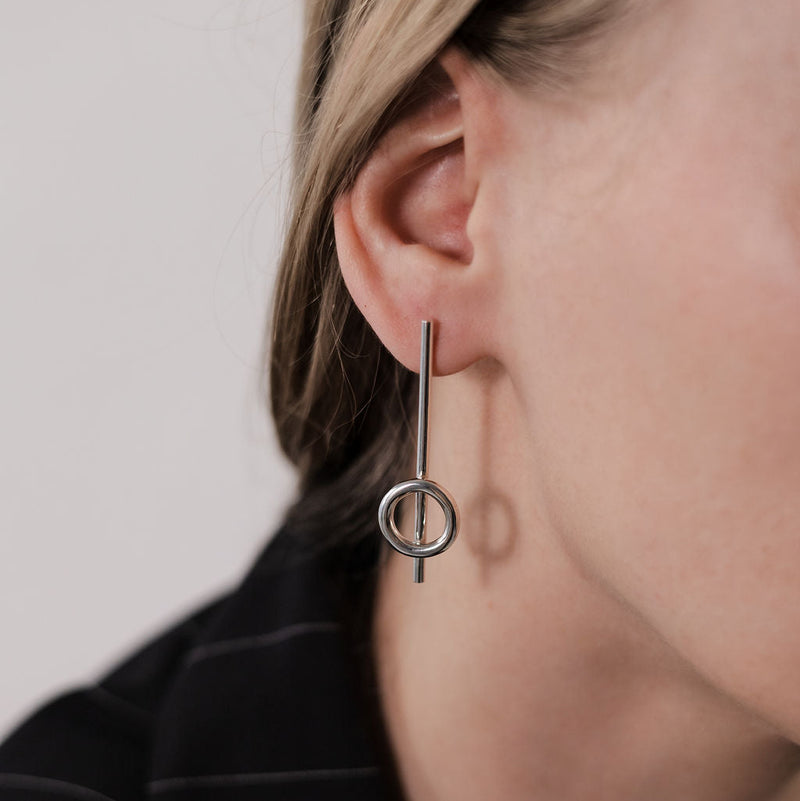 Earrings "Korrapäratu. Asümmeetria"