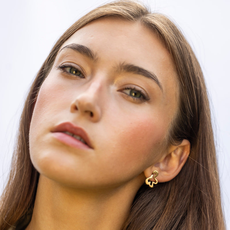 Earrings Folia mini Sunlit