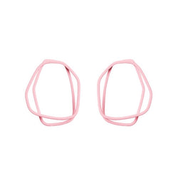 Kõrvarõngad Loops Light Pink