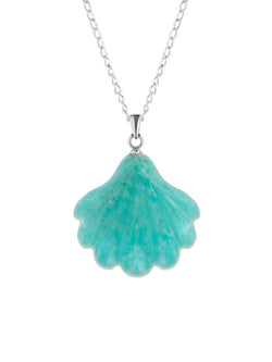 Little Mermaid "Mint Mermaid Shell Grand Pendant"