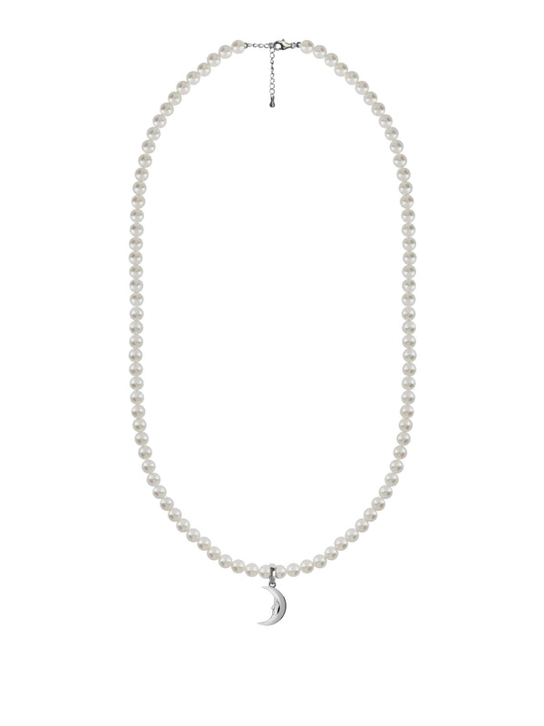 Lunula Light Moon pearl necklace