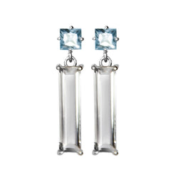 Mineralia Rock Crystal earrings