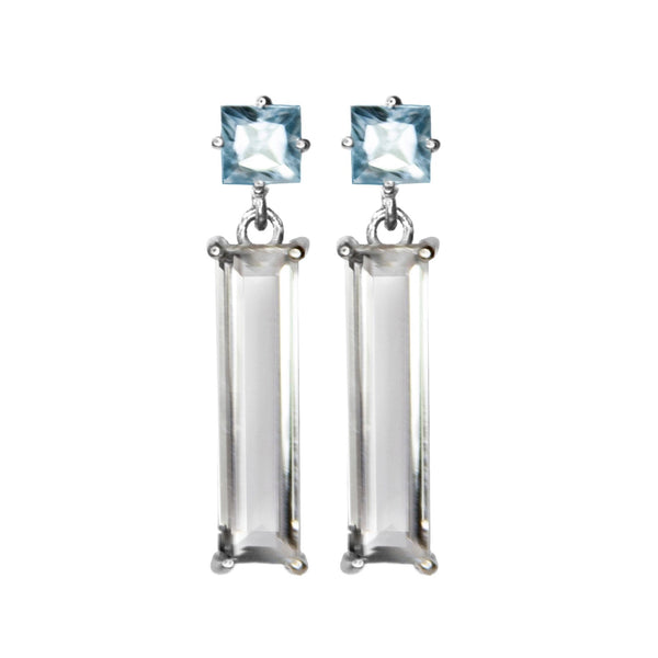 Mineralia Rock Crystal earrings
