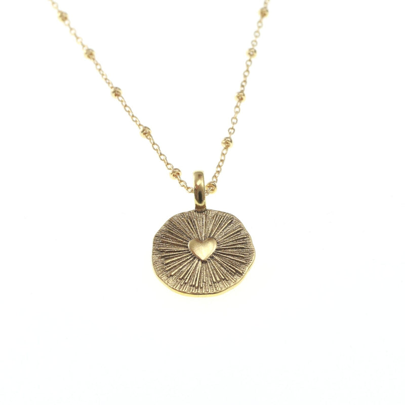 Necklace "Mother's Heart"