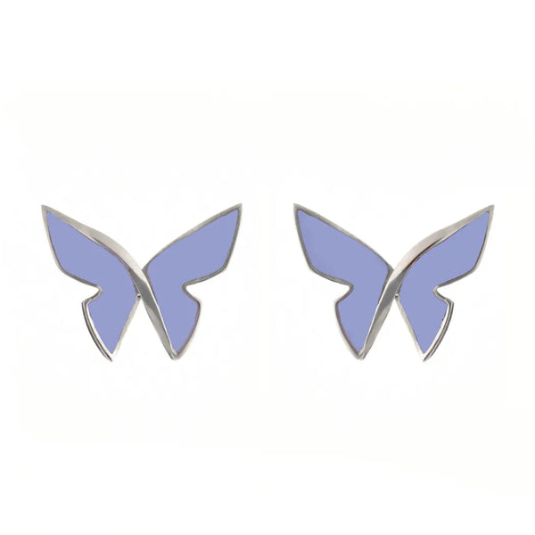 Les Papillons Earrings Lavender