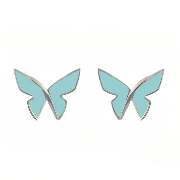 Les Papillons Earrings Mint