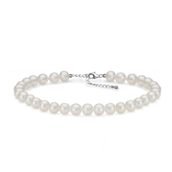 Light Pearl Moon Bracelet