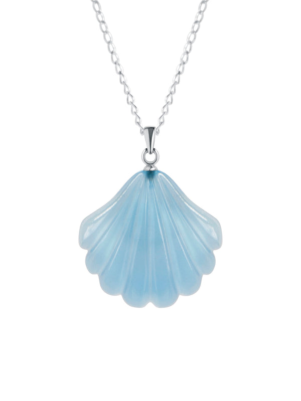 Little Mermaid "Blue Mermaid Shell Grand Pendant"