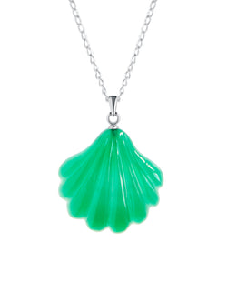 Little Mermaid "Green Mermaid Shell Grand Pendant"