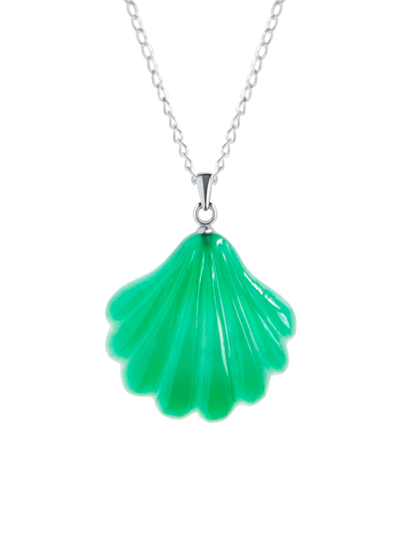 Little Mermaid "Green Mermaid Shell Grand ripats"