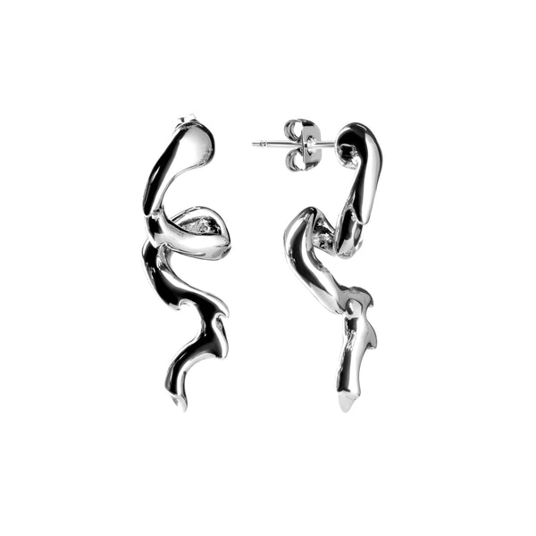 New Species earrings Phoenix Silver