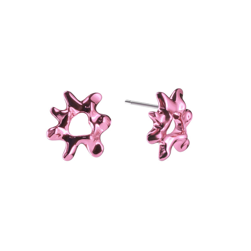 Pink Poison Drop Earrings