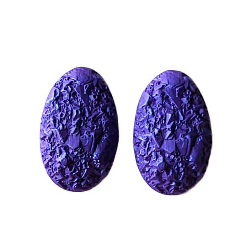 Earrings Asteroid "Purple"