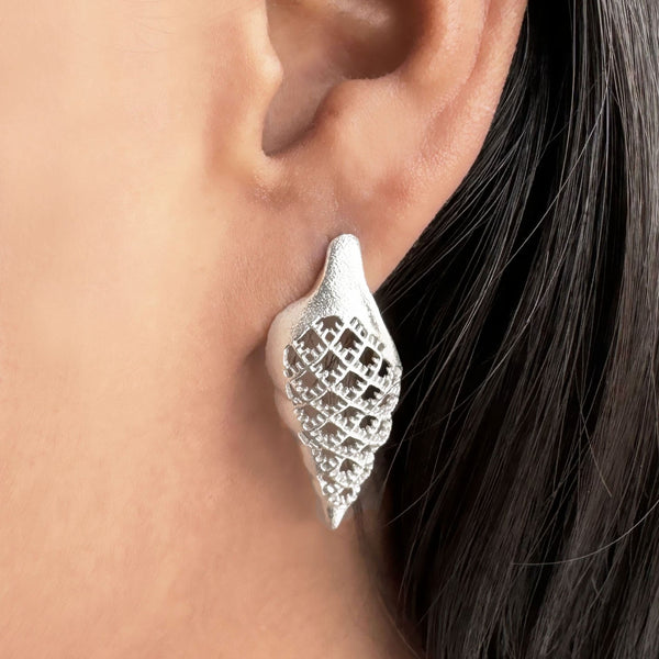 3D Shell Earrings SPIRA