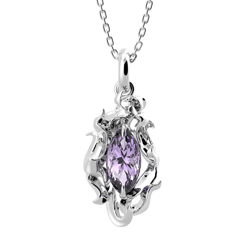 Scorch Lavender Gem kaelakee