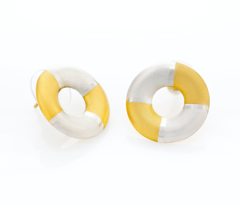 Earrings "Lifebuoy"